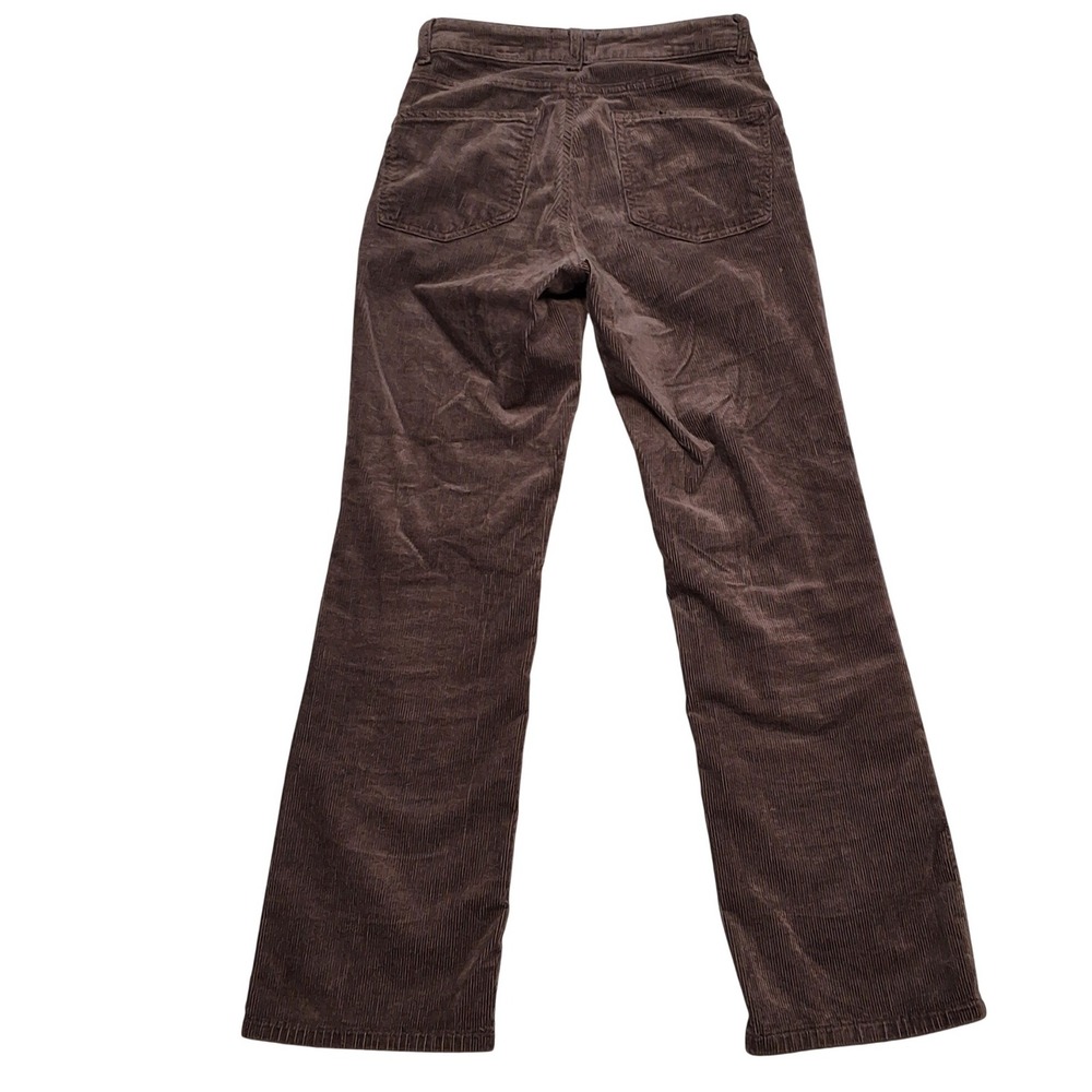 Pilcro and the Letterpress Brown Corduroy Straight Leg Pants Womens 26 Mid Rise - Picture 3 of 6